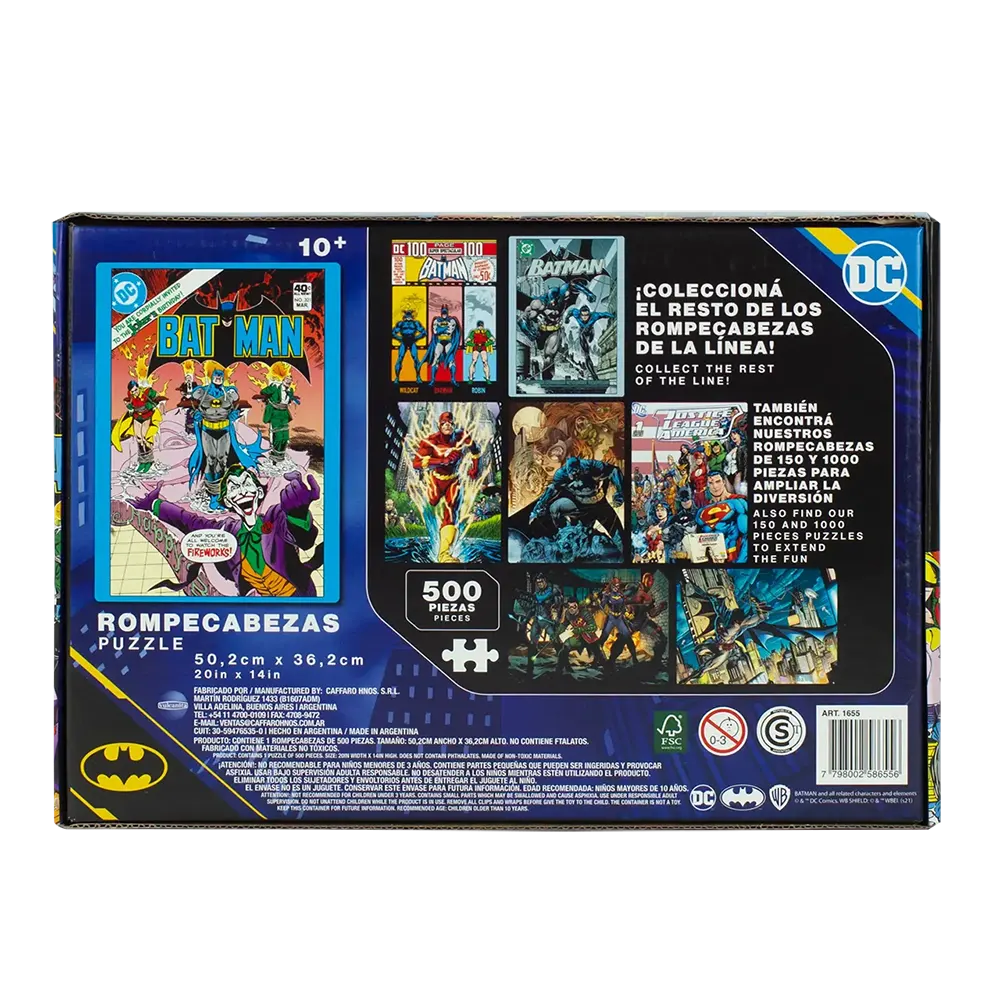 DC | Rompecabezas DC Comics 500 piezas | slide 3