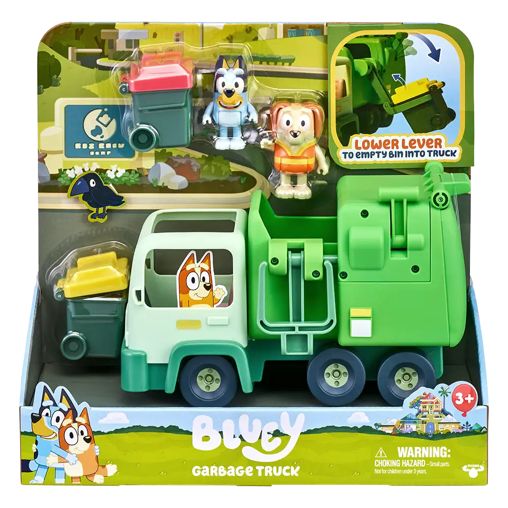 Bluey | Camión Reciclaje de Basura