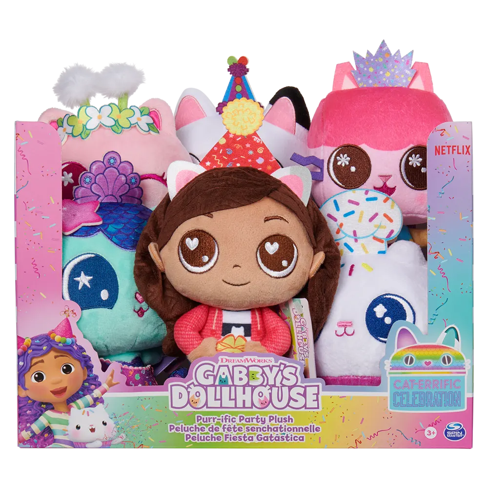 La Casa de Muñecas de Gabby | Peluches Party Gabby's Dollhouse
