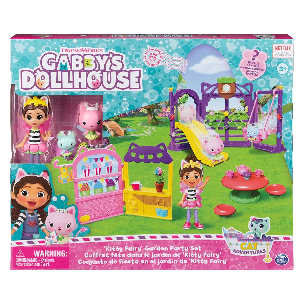 La Casa de Muñecas de Gabby | Juguetes Jardín Kitty Fairy
