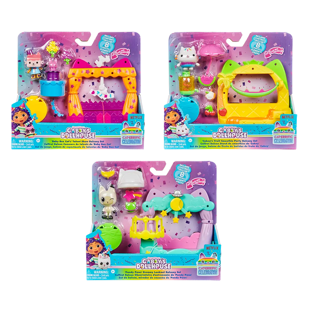 La Casa de Muñecas de Gabby | Playset Balcones