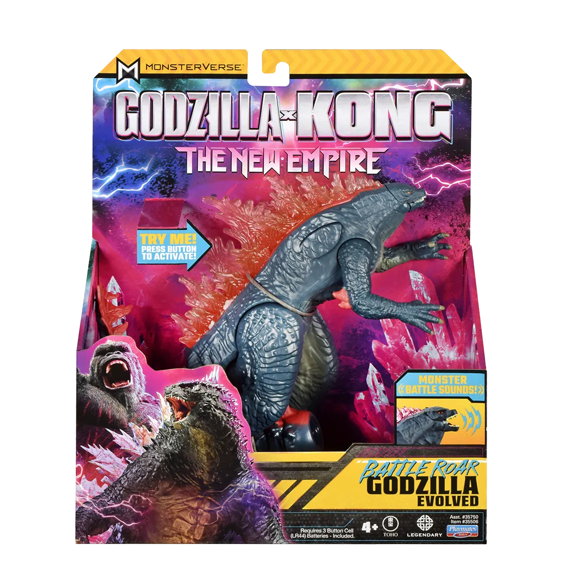 Godzilla x Kong | Figura Articulada con Sonidos | slide 5