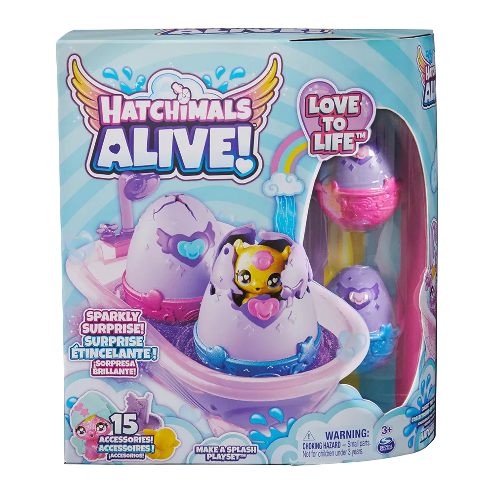 Hatchimals Alive | Make a Splash Playset 