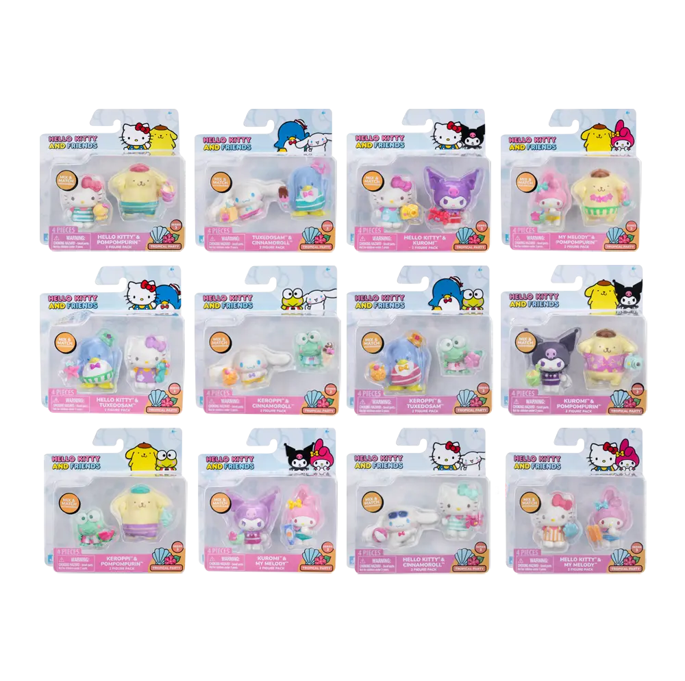 Hello Kitty & Friends | Coleccionables 2 Pack