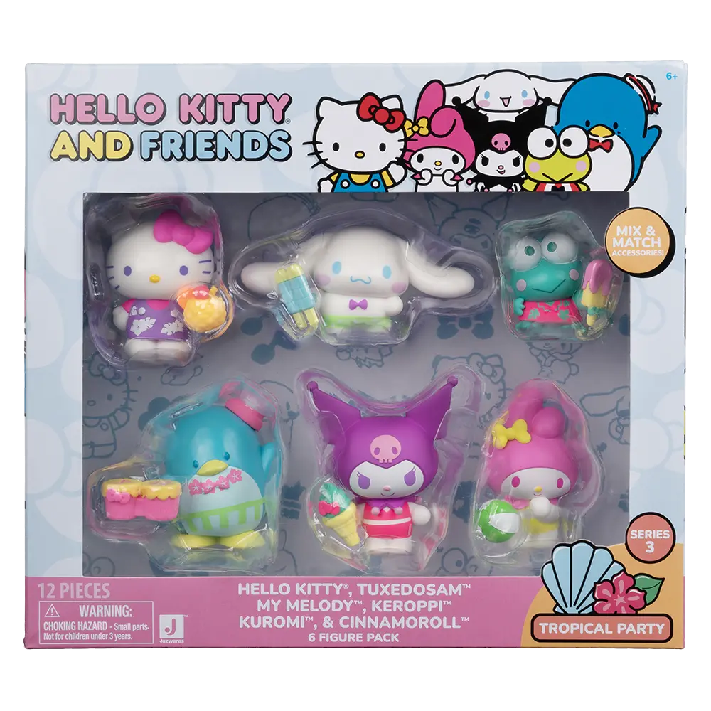 Hello Kitty & Friends | Coleccionables 6 Pack