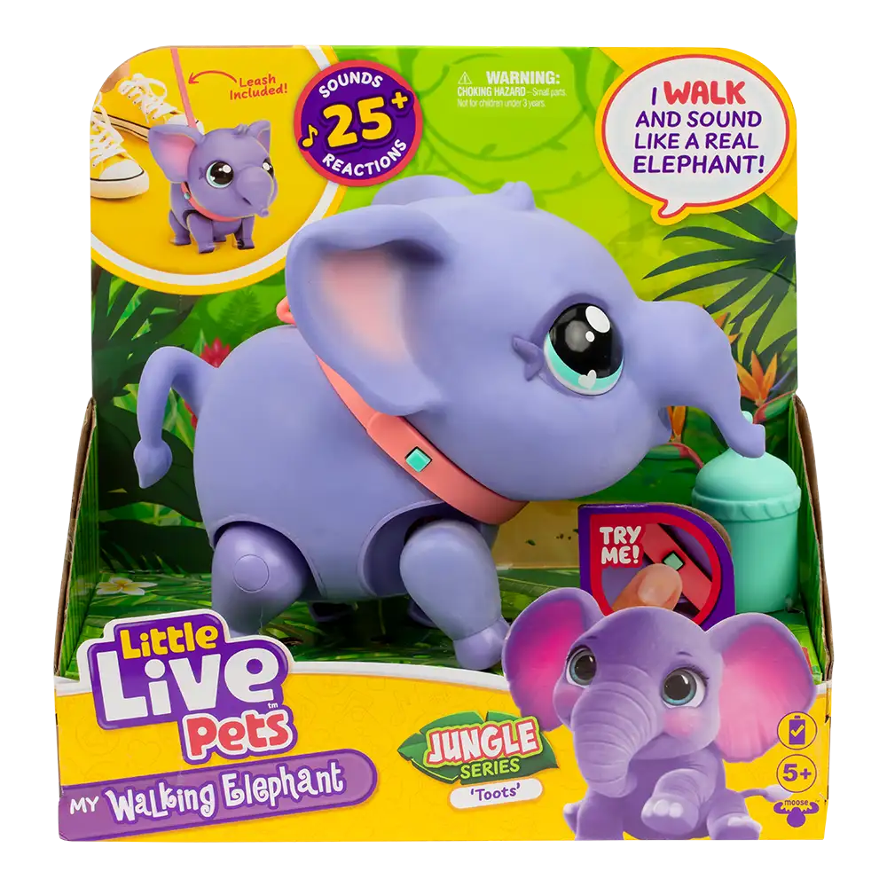 Little Live Pets | Elefantito Interactivo Toots | slide 1