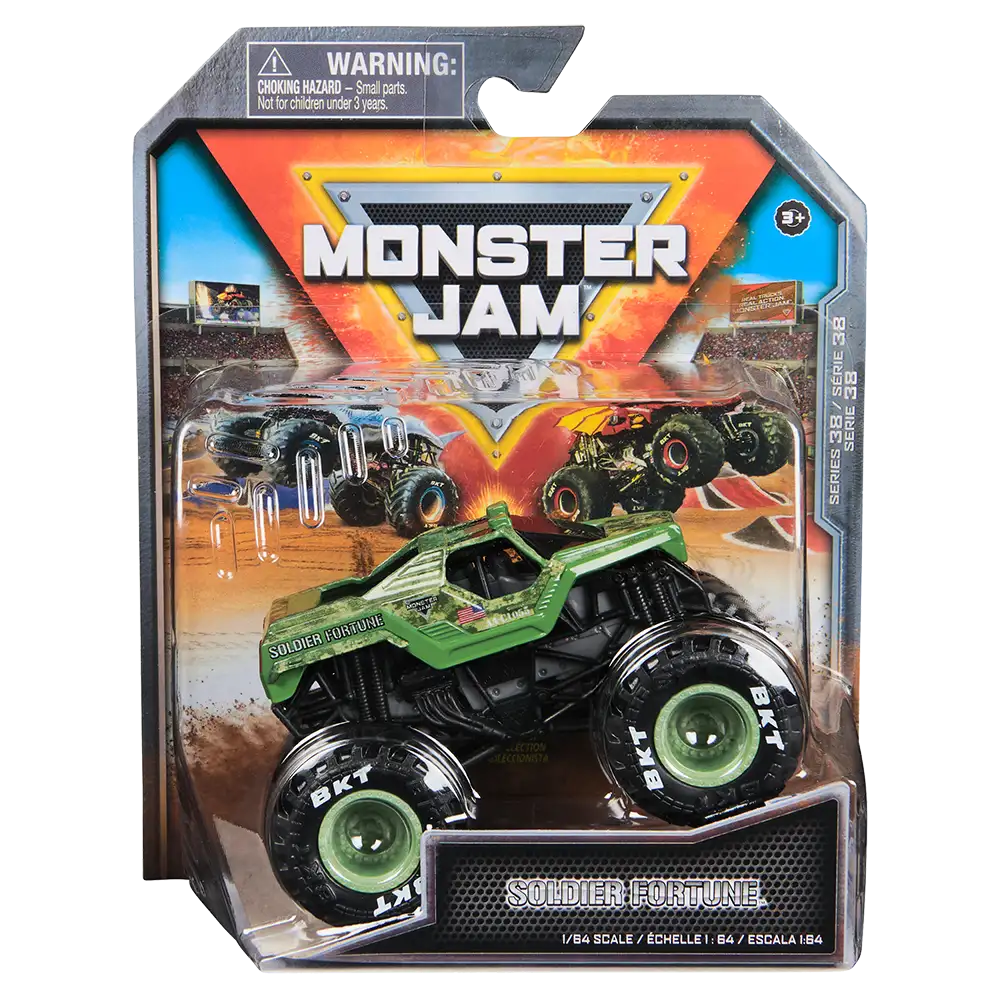 Monster Jam | Vehículo Soldier Fortune 1:64
