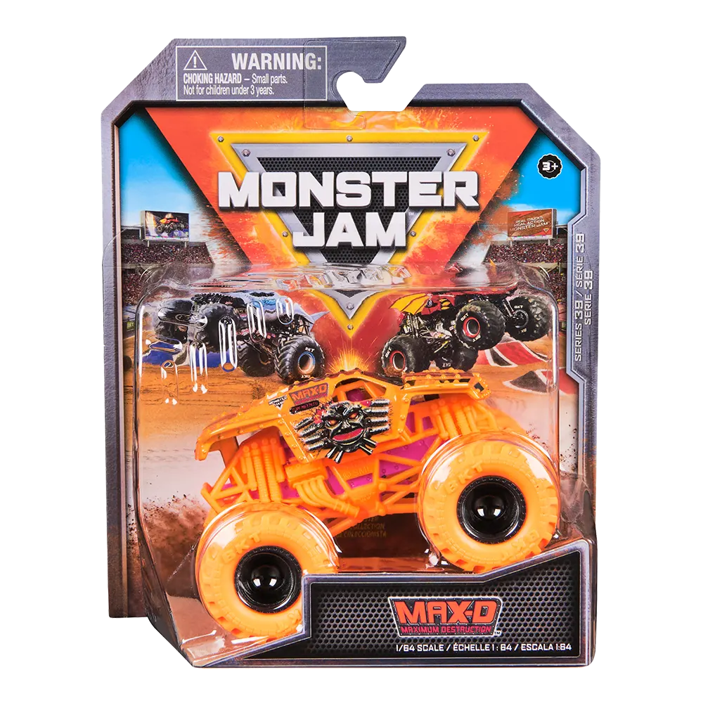 Monster Jam | Vehículo Max D 1:64
