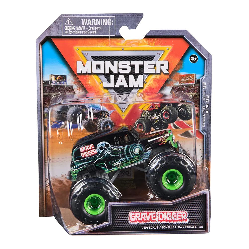 Monster Jam | Vehículo Grave Digger 1:64