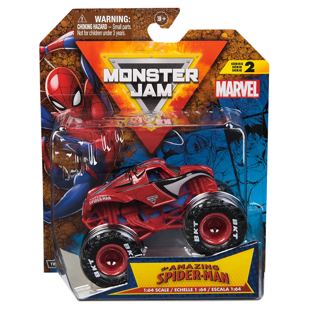 Monster Jam | Vehículo Spider Man 1:64