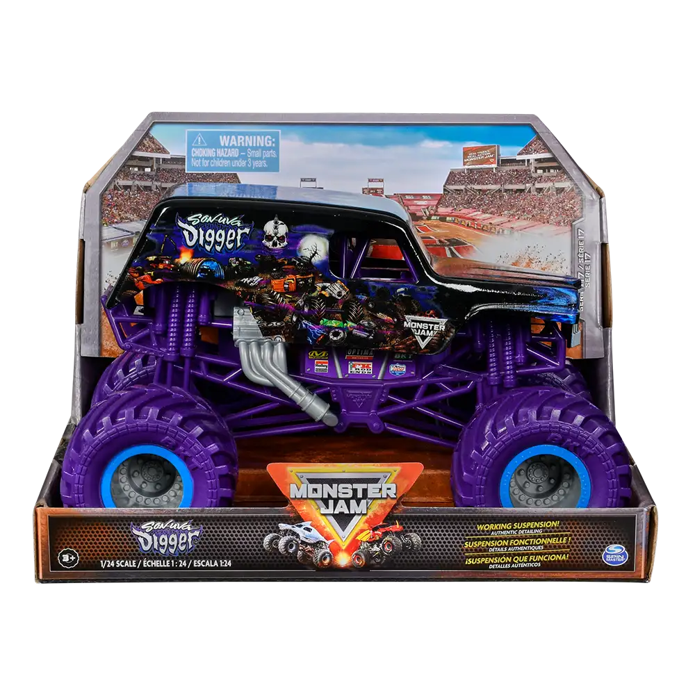 Monster Jam | Vehículo Son Uva Digger 1:24 | slide 1