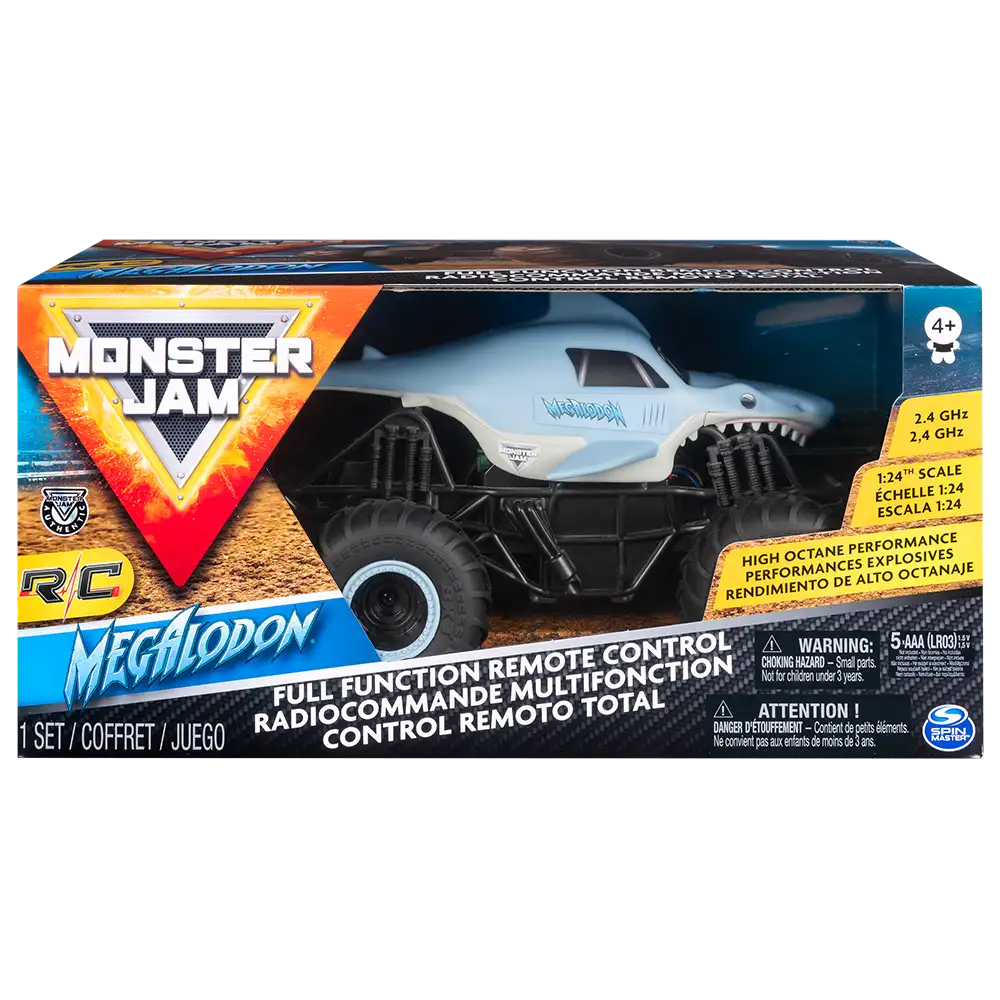 Monster Jam | Vehículo Megalodon Control Remoto