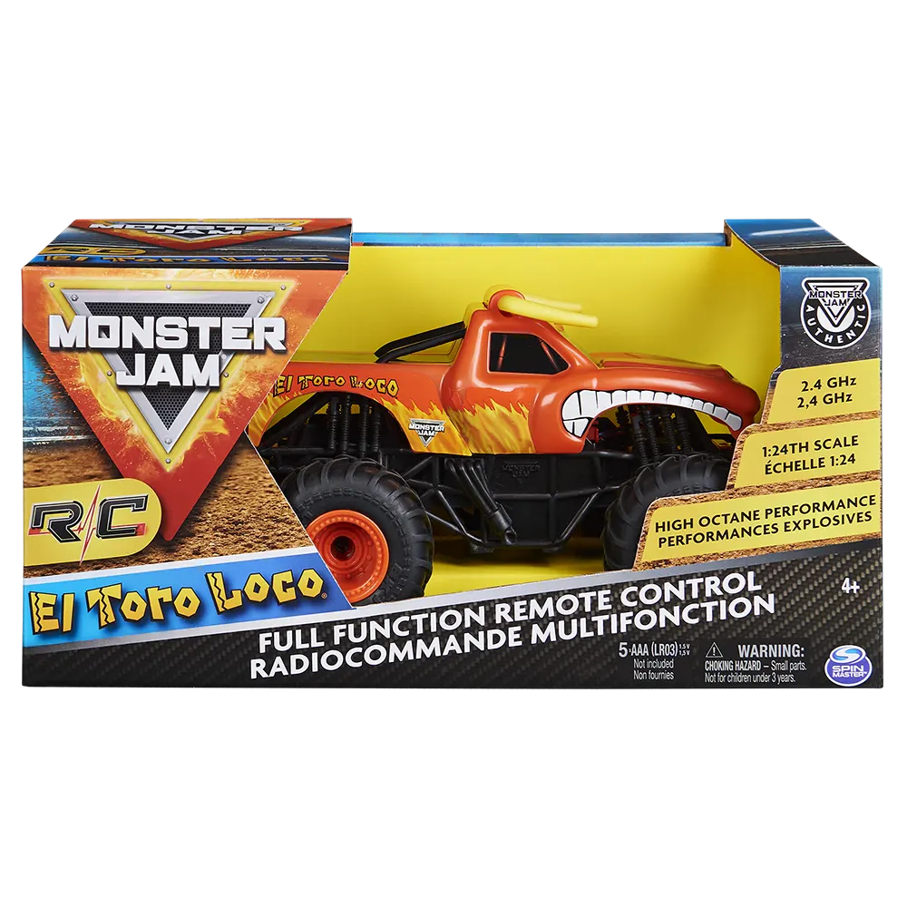 Monster Jam | Vehículo El Toro Loco Control Remoto