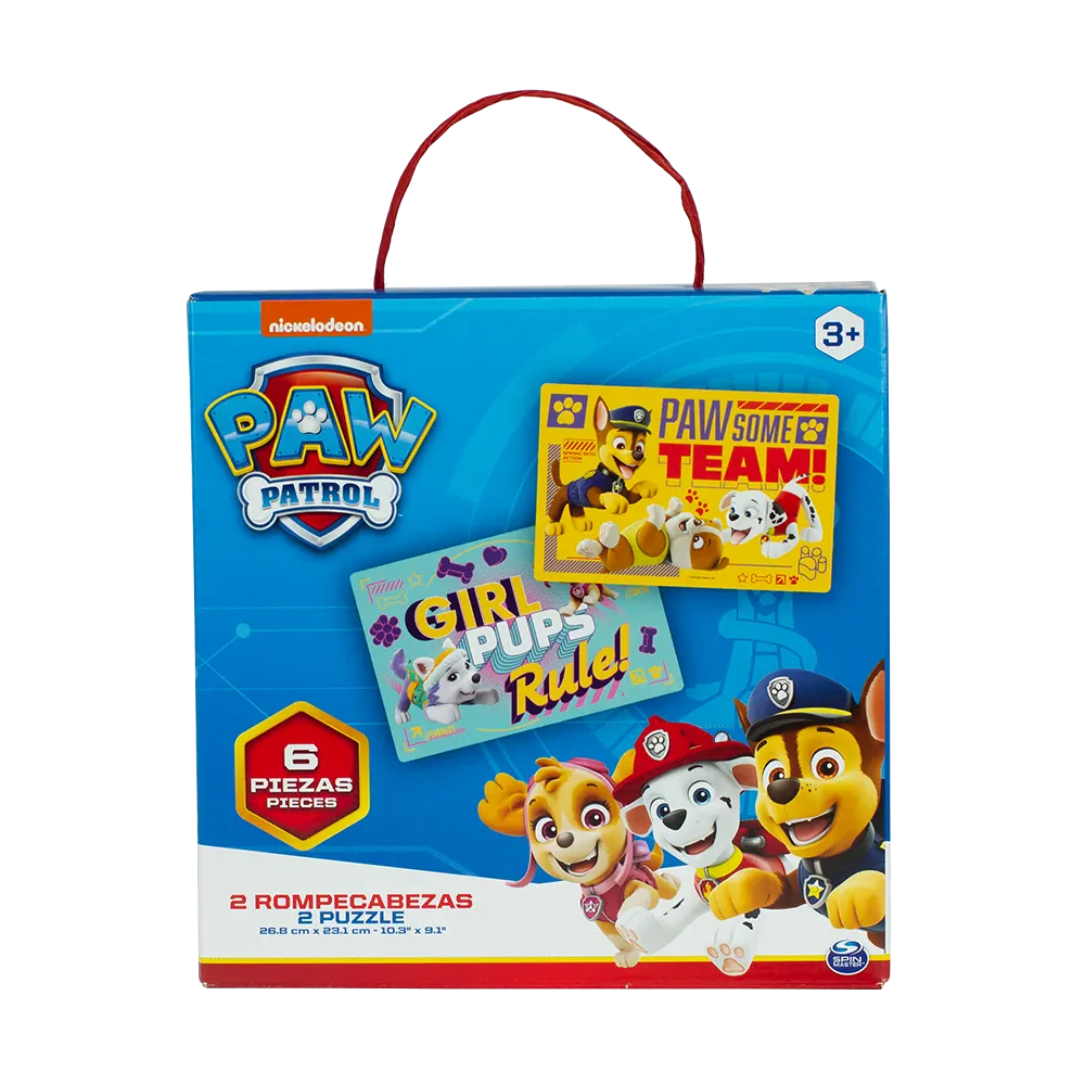 Spin Master Games | Rompecabezas 6 piezas Paw Patrol