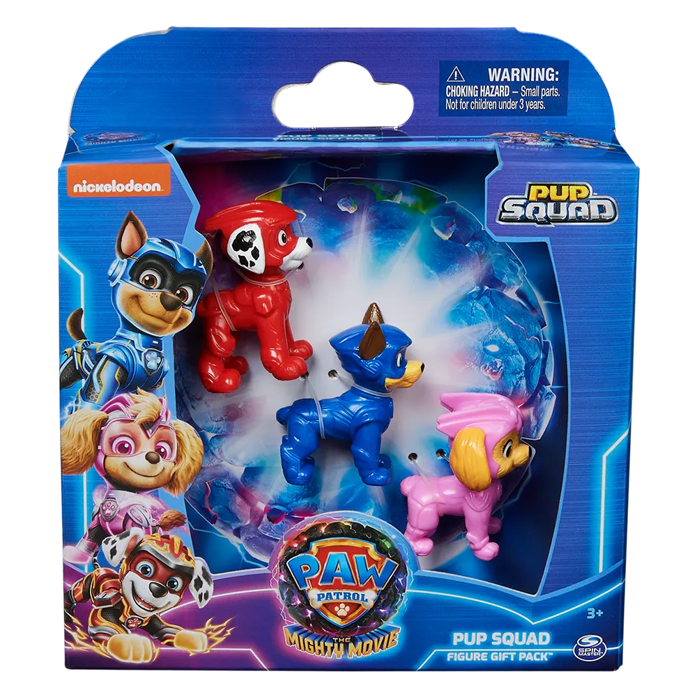 Paw Patrol | Mighty Movie Escuadrón Gift Pack 
