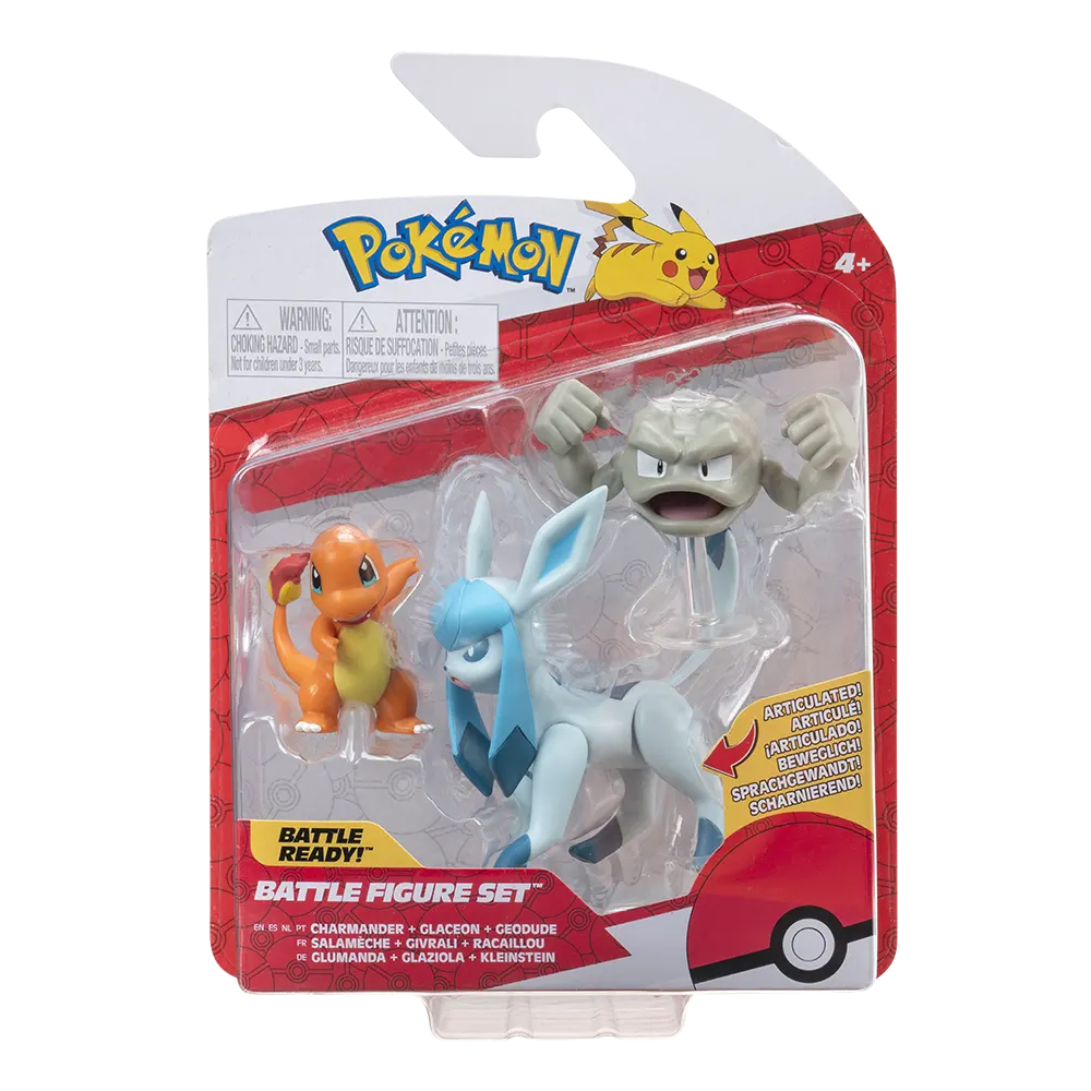 Pokemon | Pack 3 figuras de acción