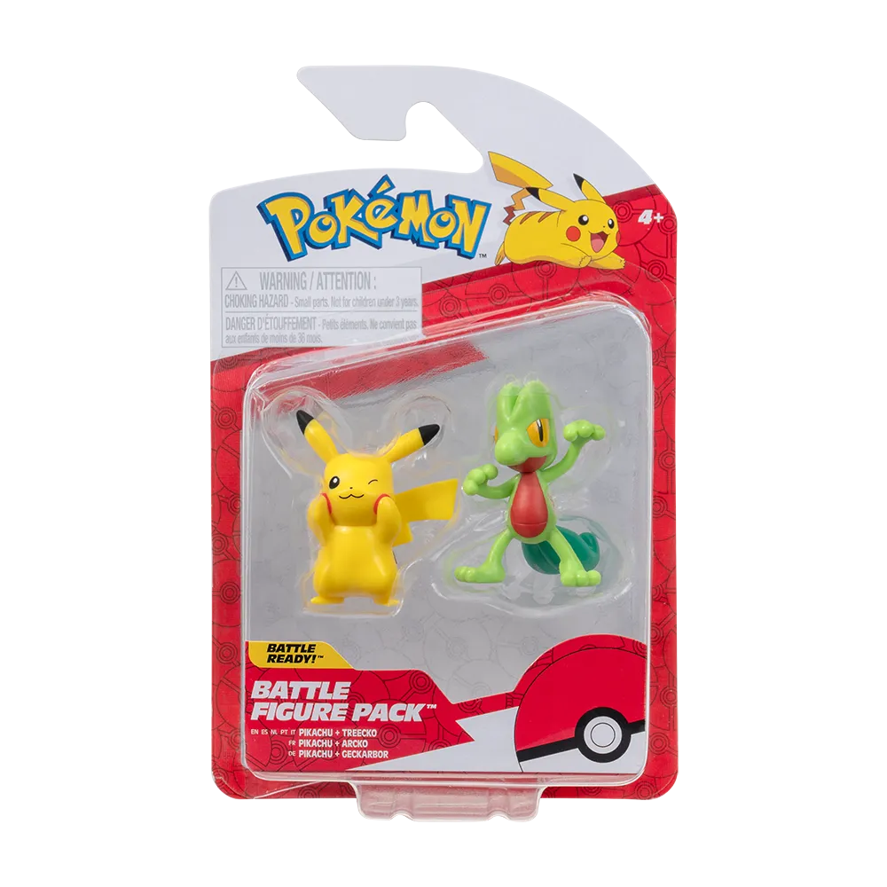Pokemon | Muñecos Batalla Juguetes Pack x2