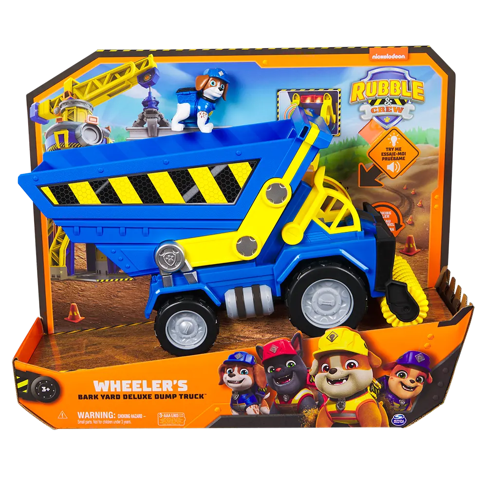 Rubble & Crew | Camión Deluxe Rubble Bark Yard Bulldozer