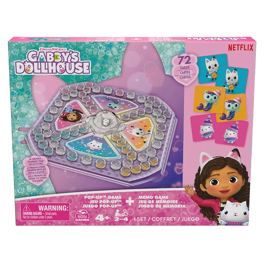 La Casa de Muñecas de Gabby | Ludo y Memotest