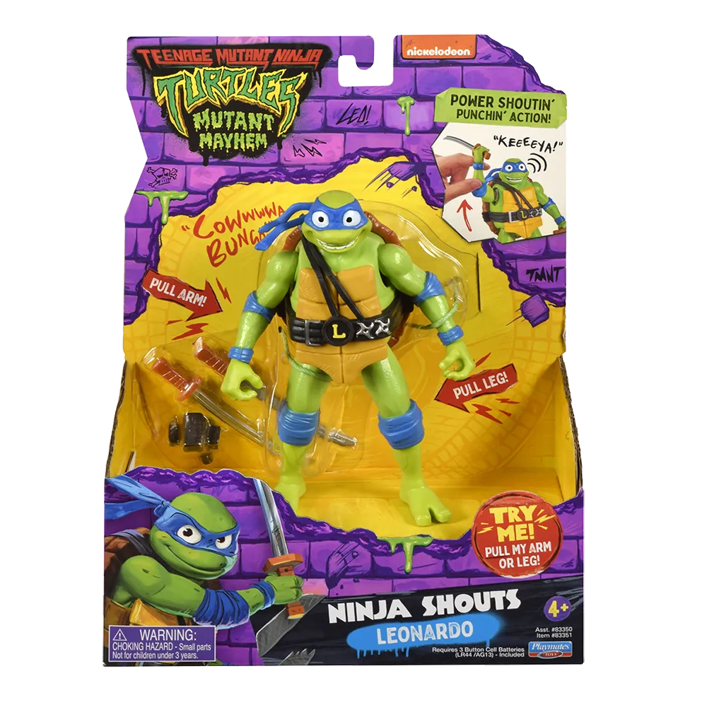 Tortugas Ninja | Juguete Deluxe con Sonido