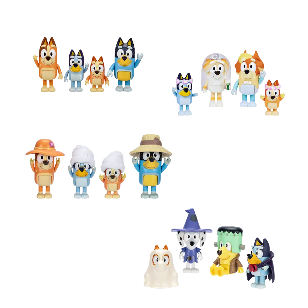Bluey | Pack 4 Figuras | slide 4