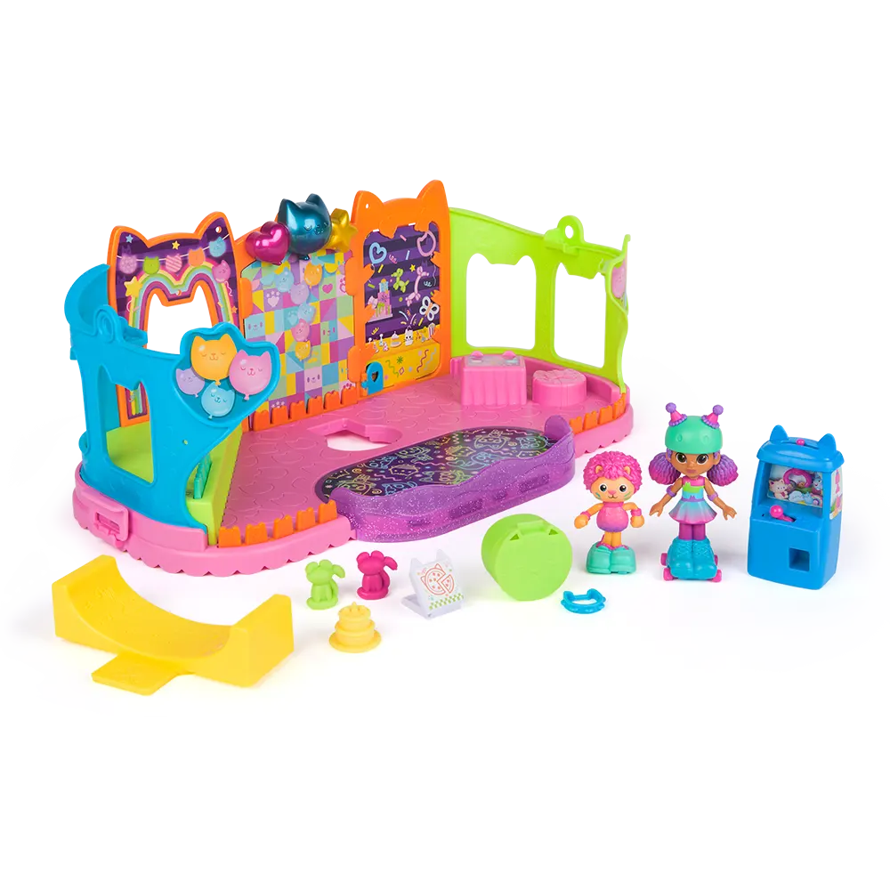 La Casa de Muñecas de Gabby | Playset Party Room | slide 5