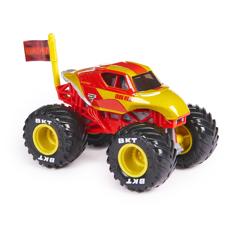 Monster Jam - Vehículo Iron Man 1:64 | slide 1
