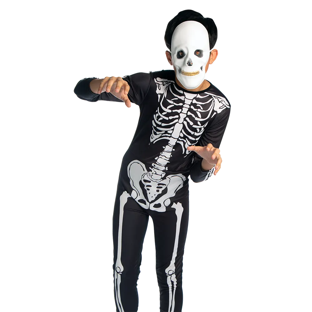Halloween | Disfraz Calavera Blanca Talle 3