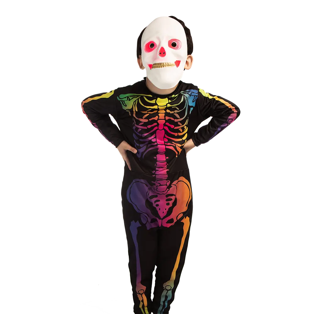 Halloween | Disfraz Calavera Color Talle 3 | slide 3