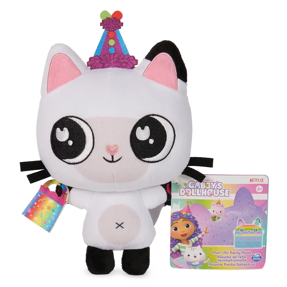 La Casa de Muñecas de Gabby | Peluches Party Gabby's Dollhouse | slide 8