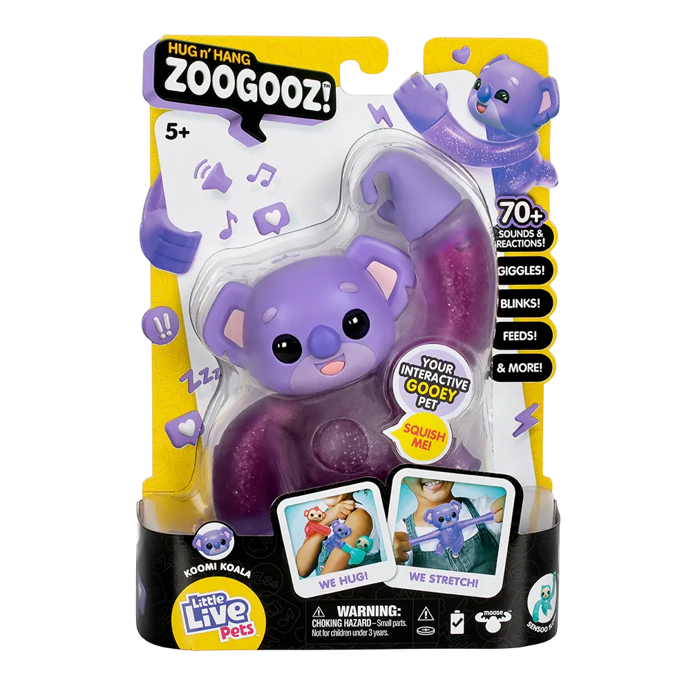 Little Live Pets | Zoogooz Muñeco interactivo
