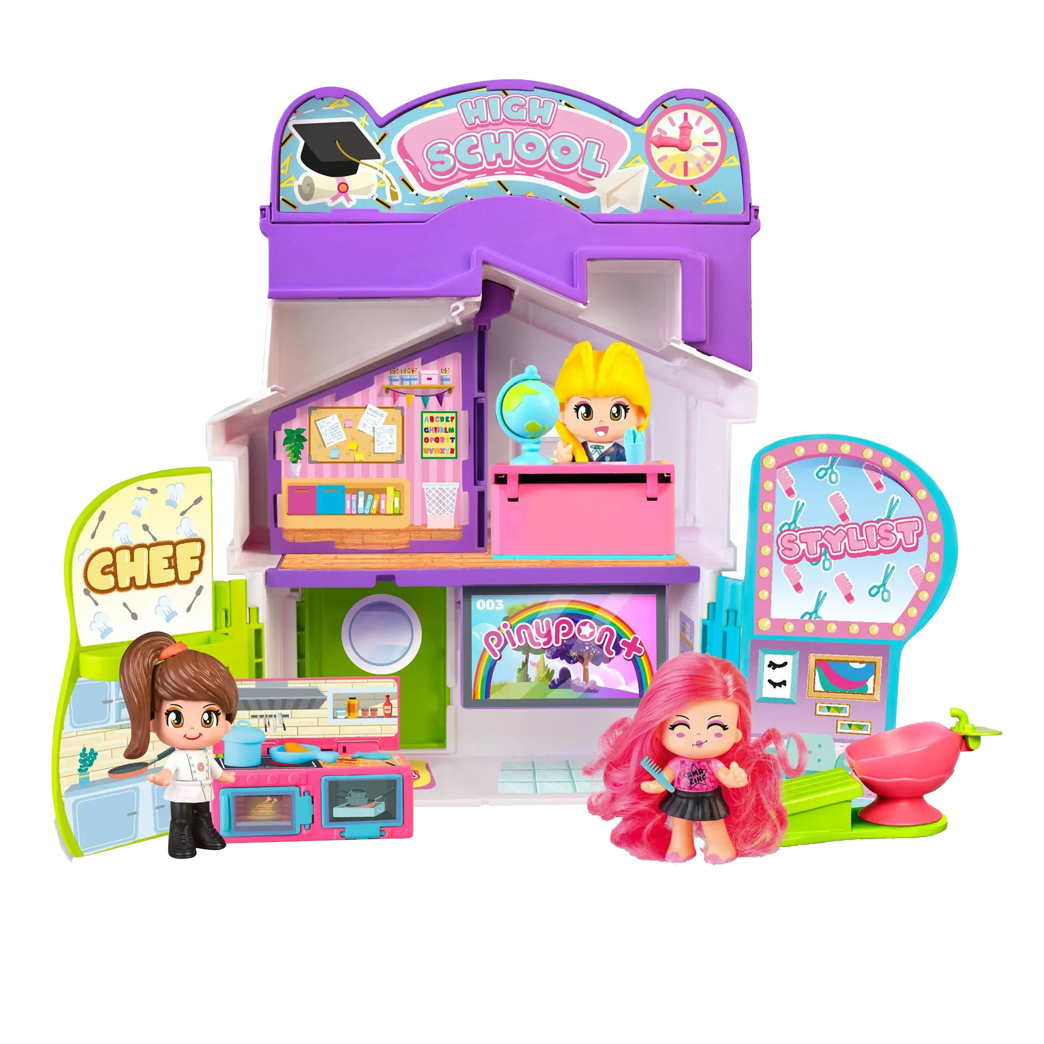 Pinypon | Profesiones Playset 3 en 1  | slide 3
