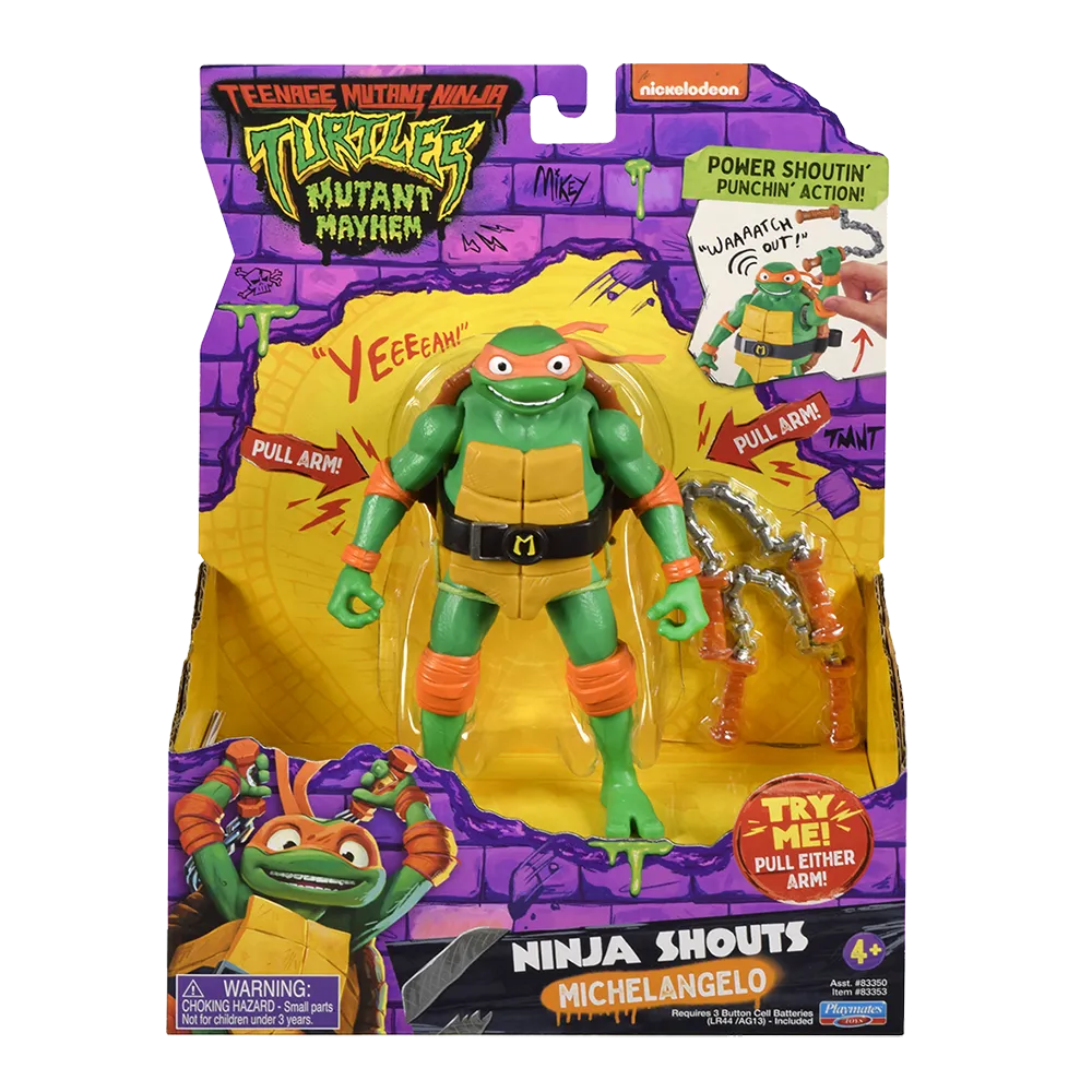 Tortugas Ninja | Juguete Deluxe con Sonido | slide 3