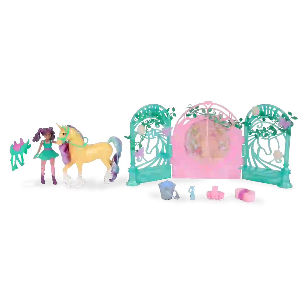   Unicorn Academy | Unicornio y Muñecas Ava, Valentina, Layla | slide 3