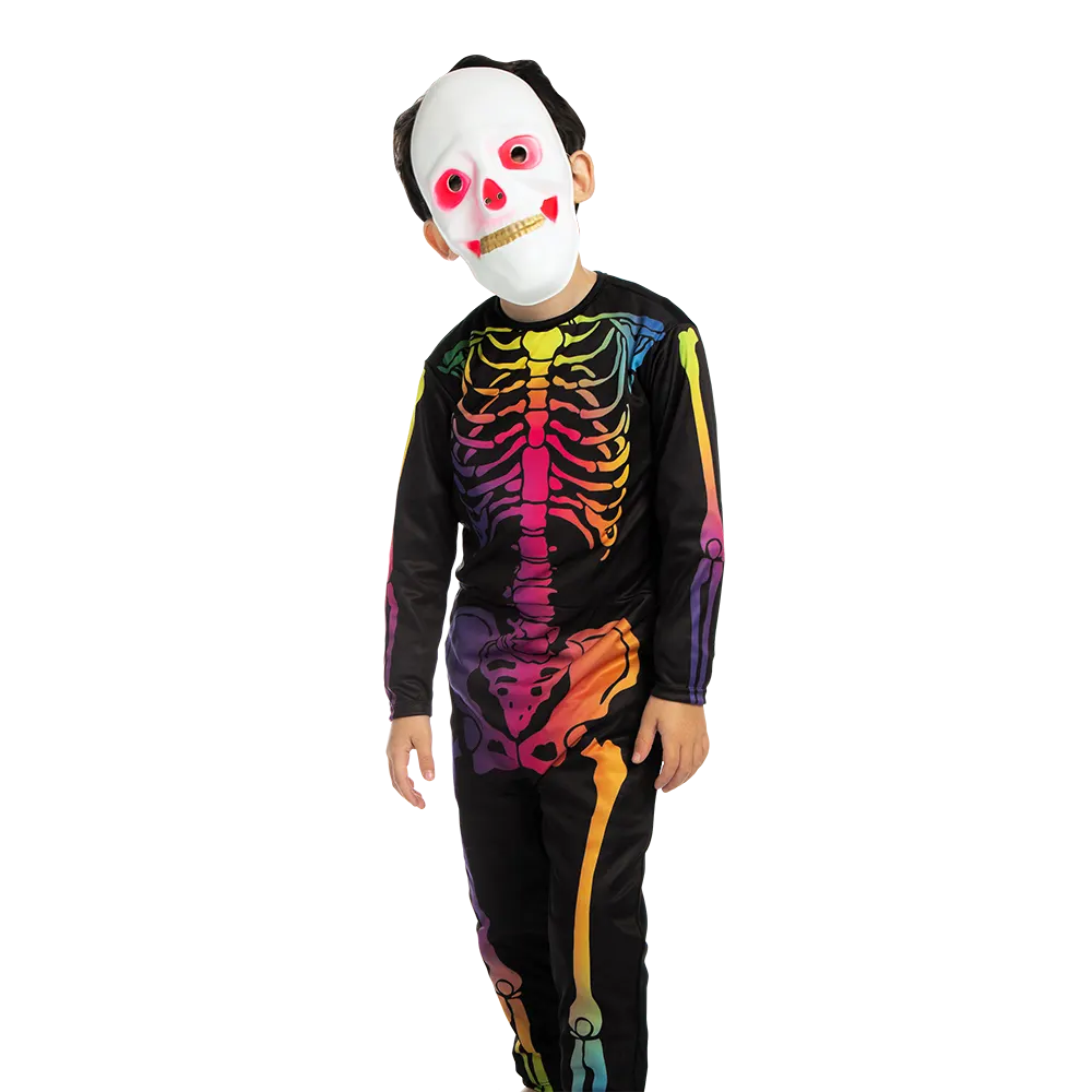 Halloween | Disfraz Calavera Color Talle 3 | slide 2
