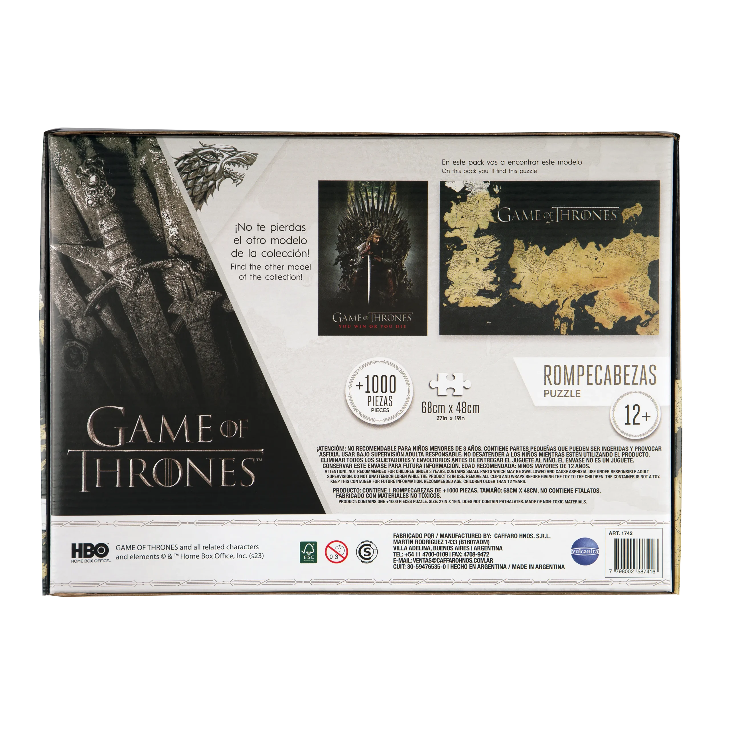 Game of Thrones / Fantastic Beasts  | Rompecabezas 1000 piezas  | slide 5