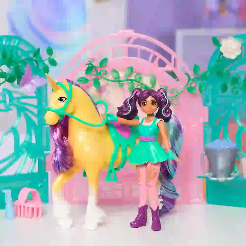   Unicorn Academy | Unicornio y Muñecas Ava, Valentina, Layla | slide 6