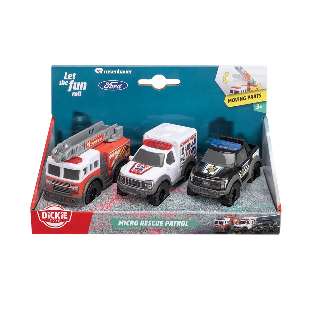 Dickie Toys | Vehículos Micro Rescue Force