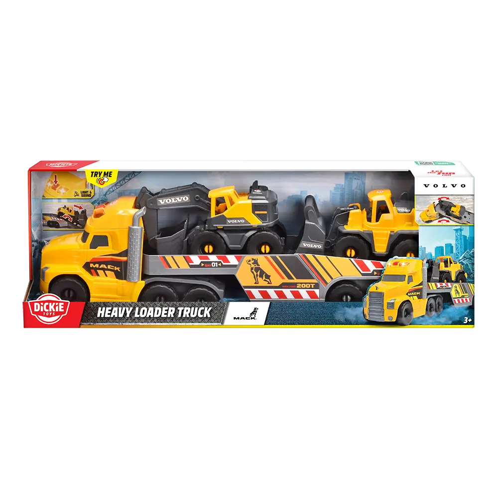 Dickie Toys | Volvo Mack Heavy Loader Truck 