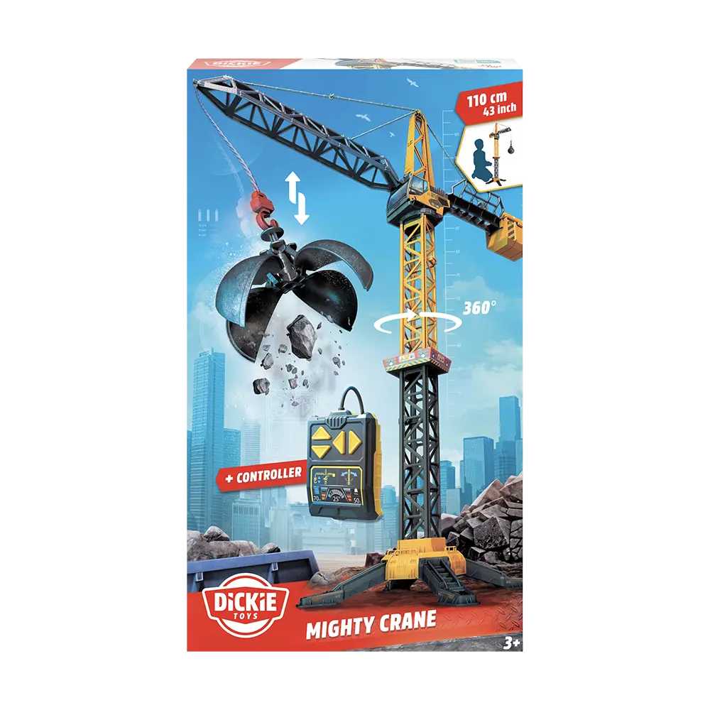 Dickie Toys | Mighty Crane Grúa XXL