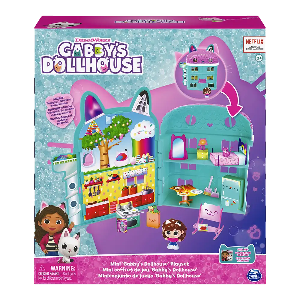La Casa de Muñecas de Gabby | Playset Mini Play House