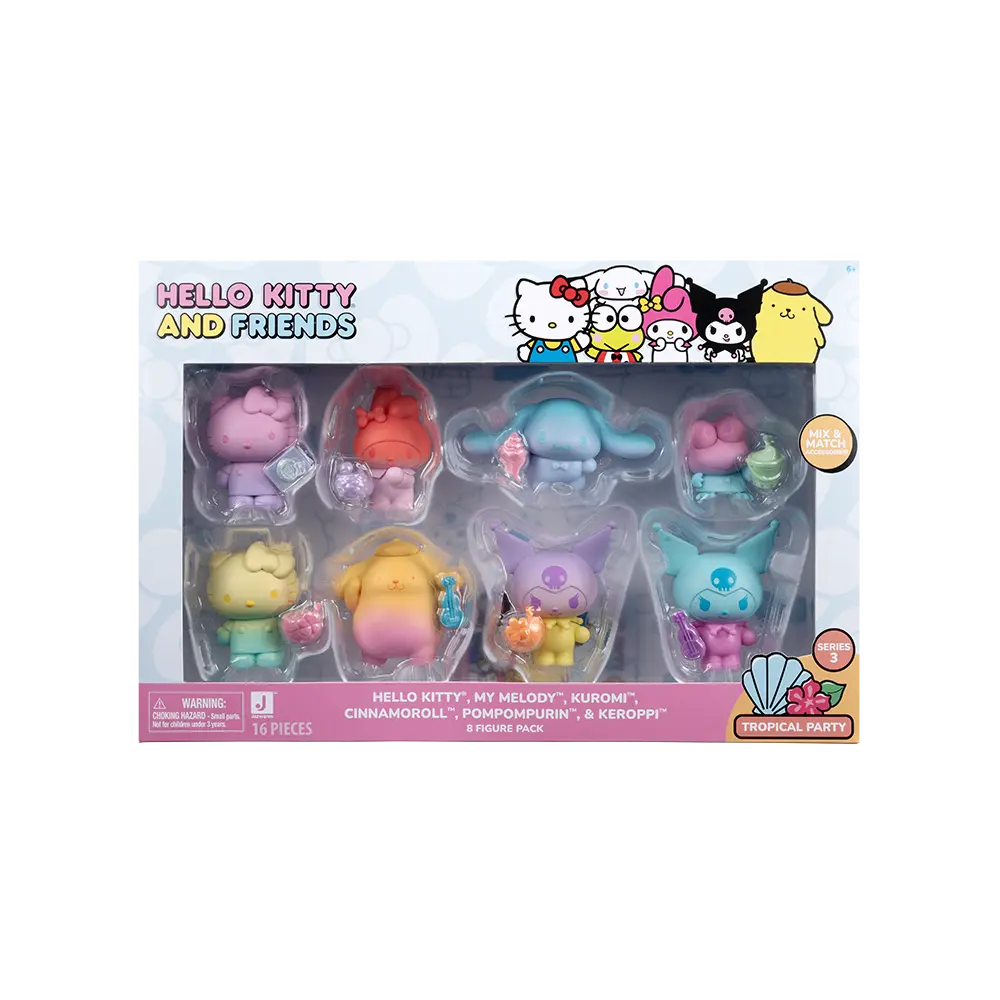 Hello Kitty & Friends | Coleccionables 8 Pack
