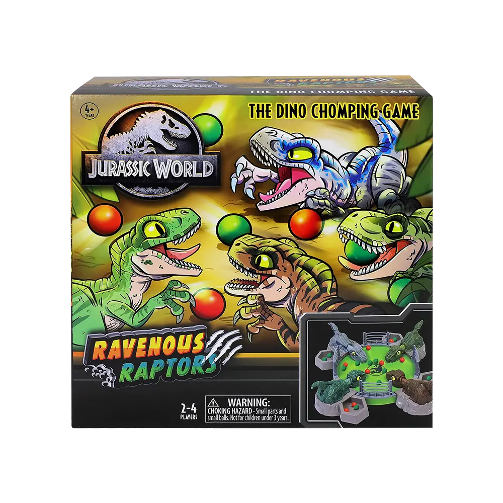 Jurassic World | Juego Ravenous Raptor Chomping