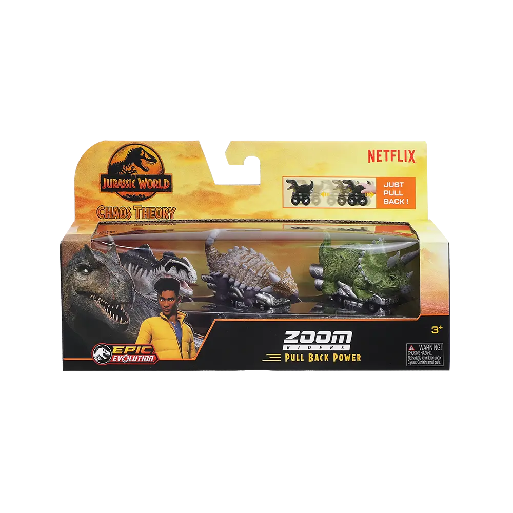 Jurassic World | Zoom Riders Pack 2