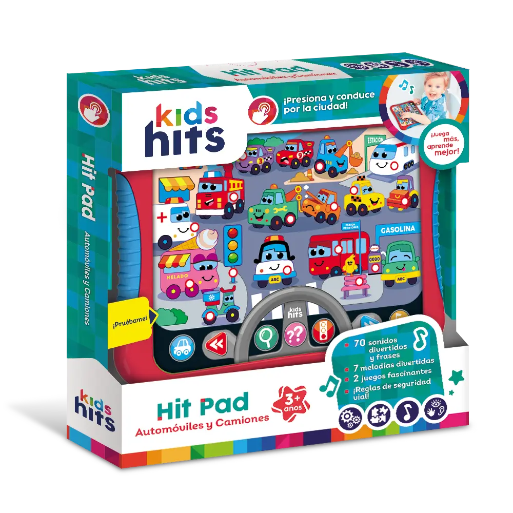 Kids Hits | Tableta Autos y Camiones