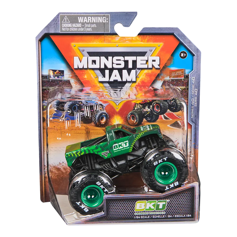 Monster Jam | Vehículo BKT 1:64