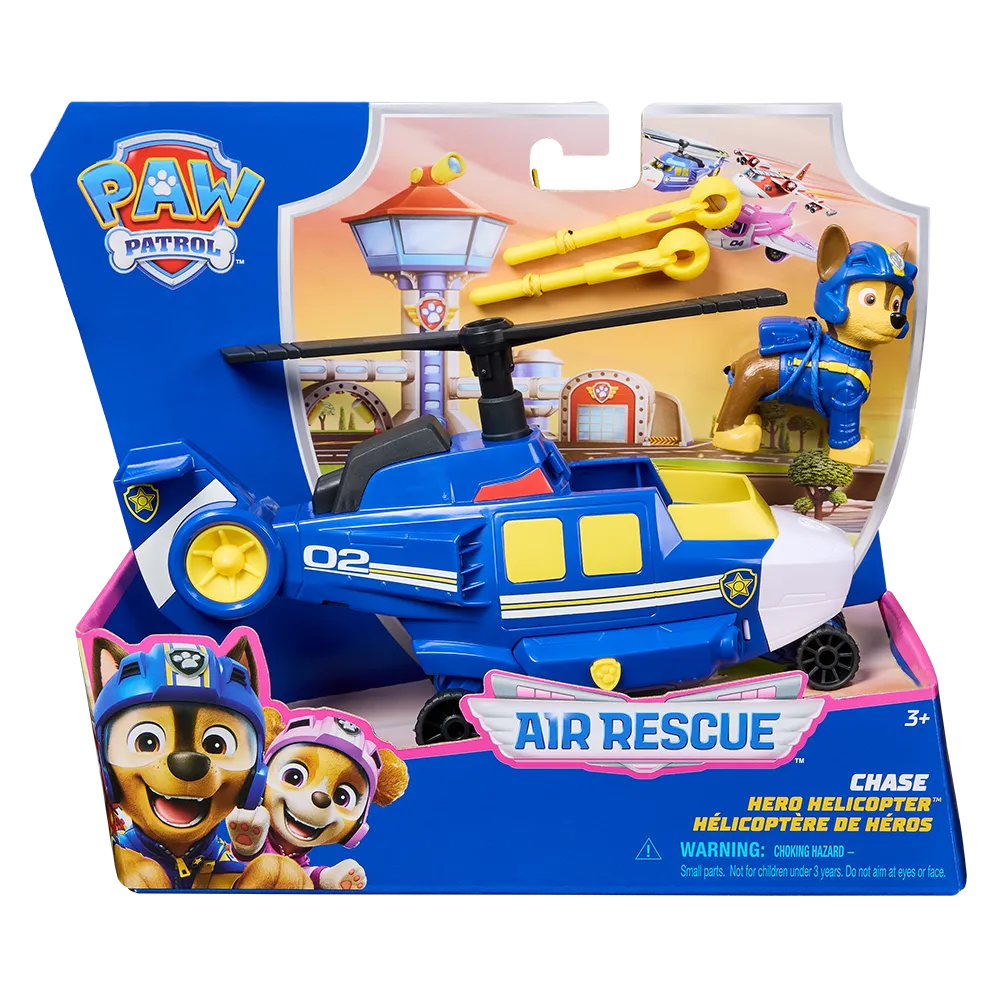 Paw Patrol | Helicóptero Con Figura Chase