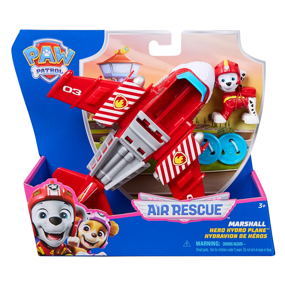 Paw Patrol | Vehículo con Figura Air Rescue Marshall