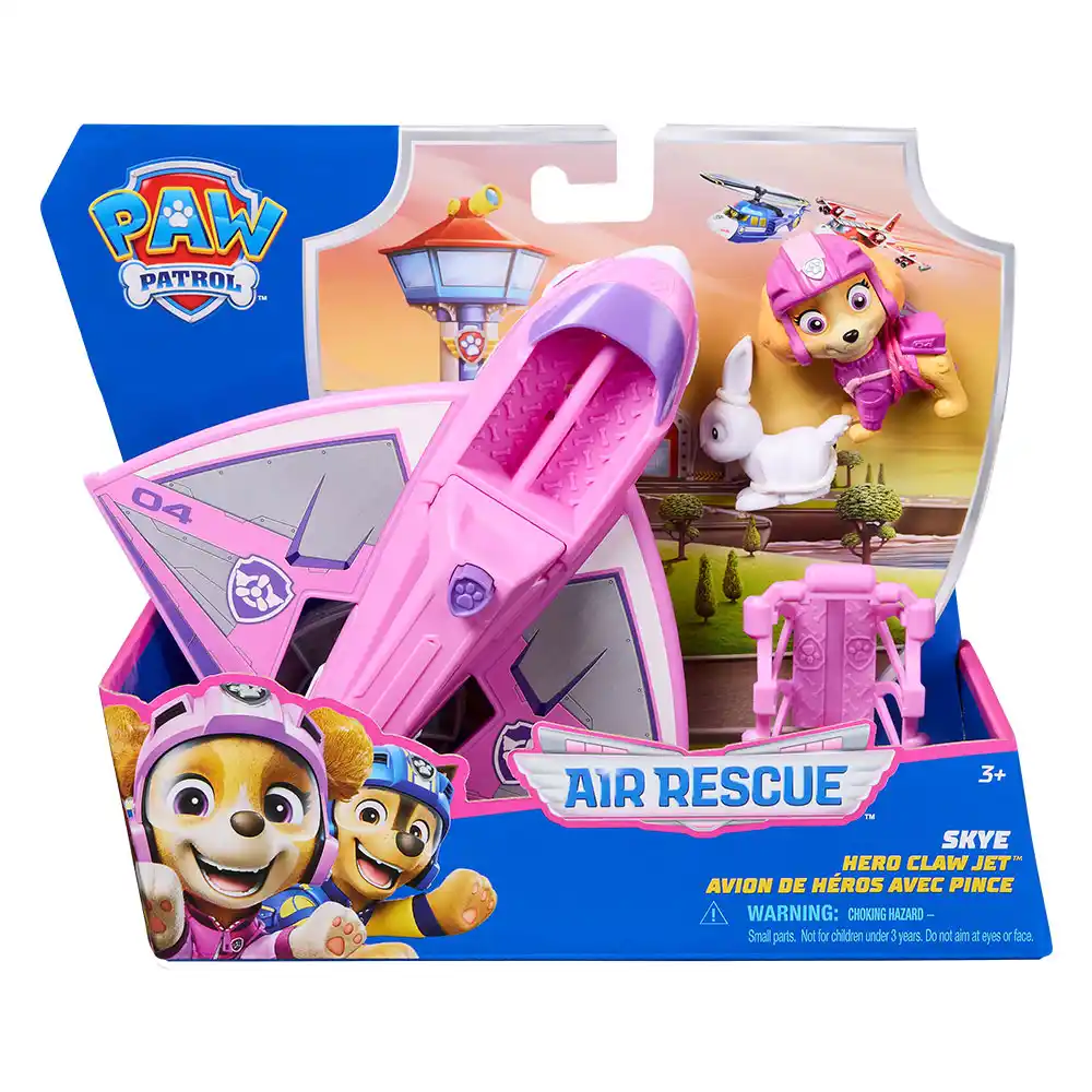 Paw Patrol | Vehículo Jet con Figura Air Rescue Skye