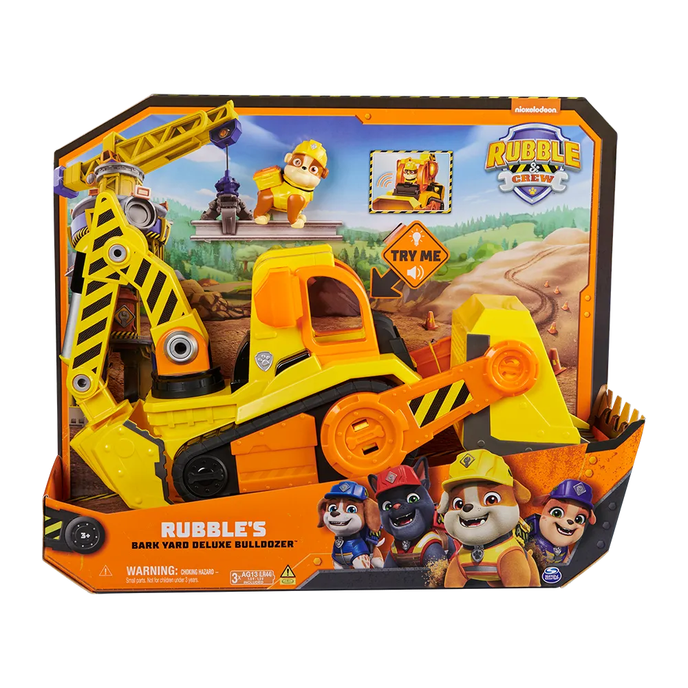 Rubble & Crew | Camión Deluxe Rubble Bark Yard Bulldozer